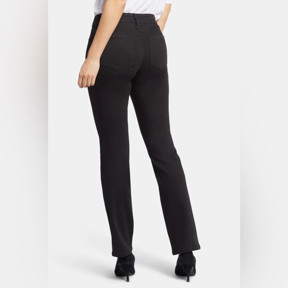 NYDJ womens plus size 14 Marilyn Straight Jeans black jeans NWT - Picture 6 of 6